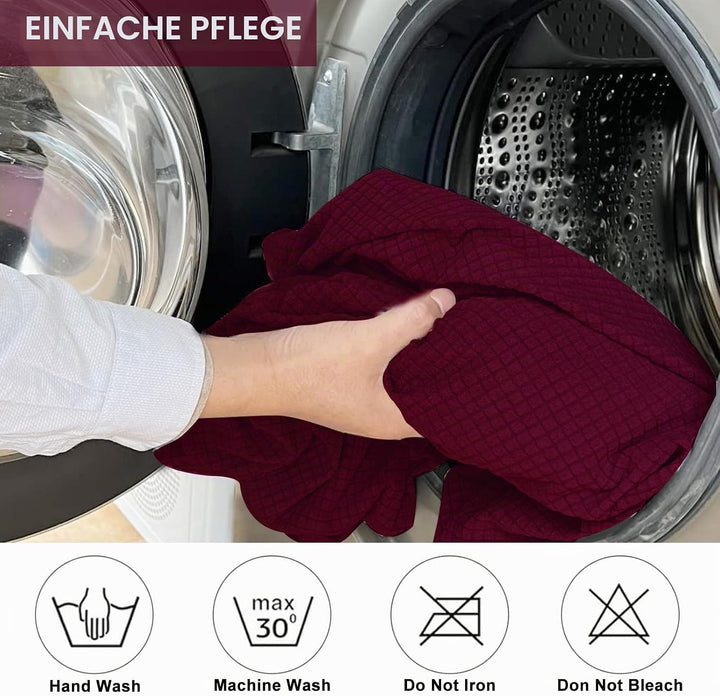 MeYuxg 2 Stück Wohnmobil Esstischkissenbezüge (1 Set), Sitzbezüge Wohnmobil,Waschbar Überzügen Sofak