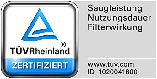 Menalux 3101MP 12 Staubbeutel, 2 Mikro- und Motorfilter (Synthetik Staubbeutel, top Saugleistung &amp; F