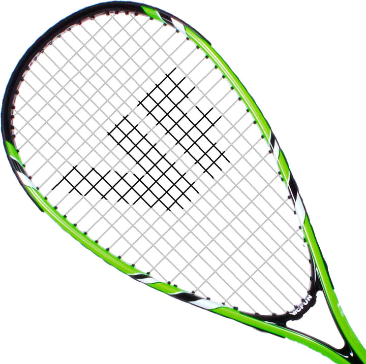 VICFUN Speed Badminton 100 Set - versch. Farben Schwarz/Grün Single, Schwarz/Grün Single