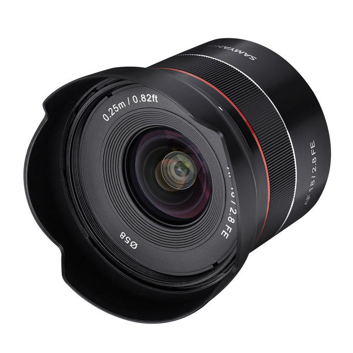 Samyang AF 18 mm F2.8 FE (Tiny but Super Wide) – Autofokus Vollformat und APS-C Festbrennweite Objek