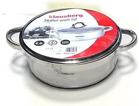 Flach Topf mit Deckel (6l, Ø28cm), 6l, &#xD8;28cm