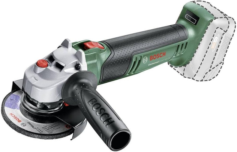 Bosch Akku-Kompakt-Winkelschleifer UniversalGrind 18V-75 (Ohne Akku; 18 Volt System; zum Schleifen,