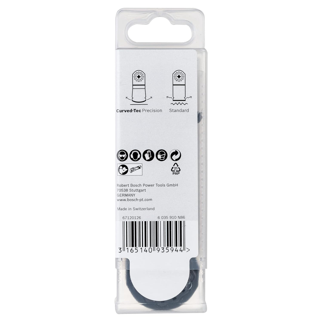 Bosch Professional 10x HCS Tauchsägeblatt AIZ 32 BSPC (für Hartholz, 50 x 32 mm, Zubehör Multifunkti