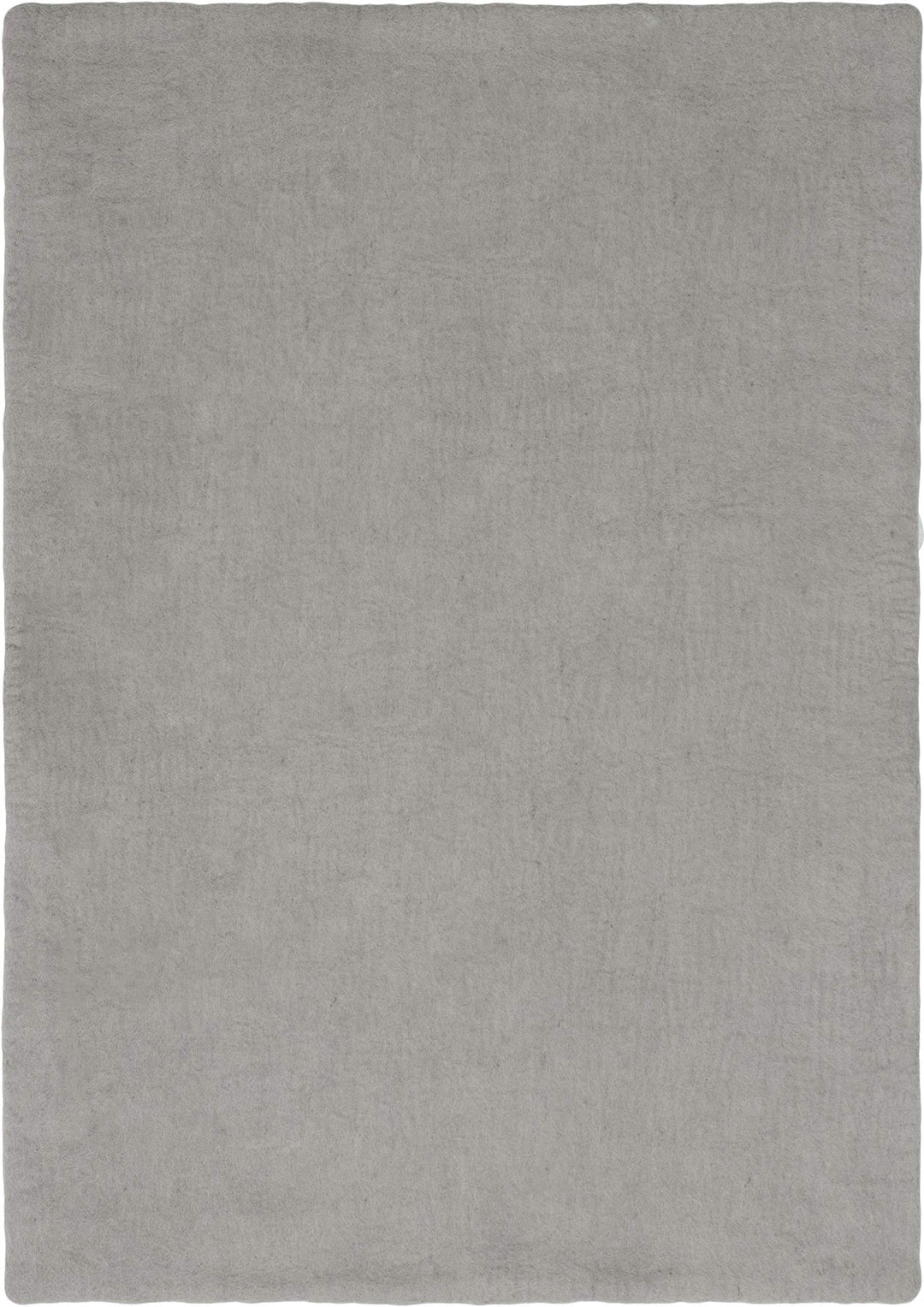 Luis Filzteppich — 50x70cm, rechteckig — Grau Grau 50x70cm, Grau 50x70cm