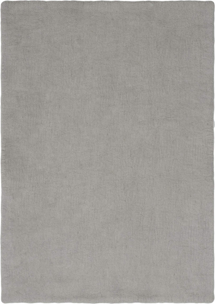 Luis Filzteppich — 50x70cm, rechteckig — Grau Grau 50x70cm, Grau 50x70cm