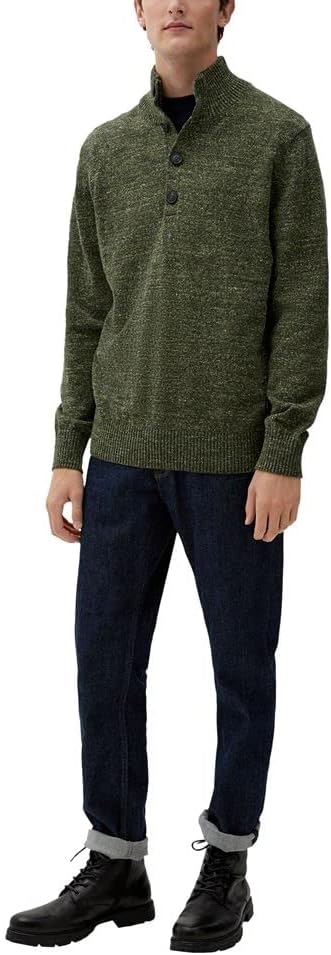 s.Oliver Herren Strickpullover M Grün 78w1, M Grün 78w1