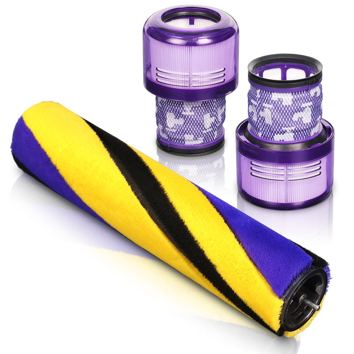 Bürstenwalze für Dyson V15 Detect Slim Absolute Total Clean Extra Staubsauger Rolle Ersatzteile, Sof