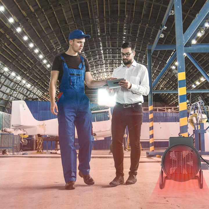 FIVMEN Heizlüfter 3000W PTC Keramik Elektroheizung Energiesparend mit Thermostat und Überhitzungs 3