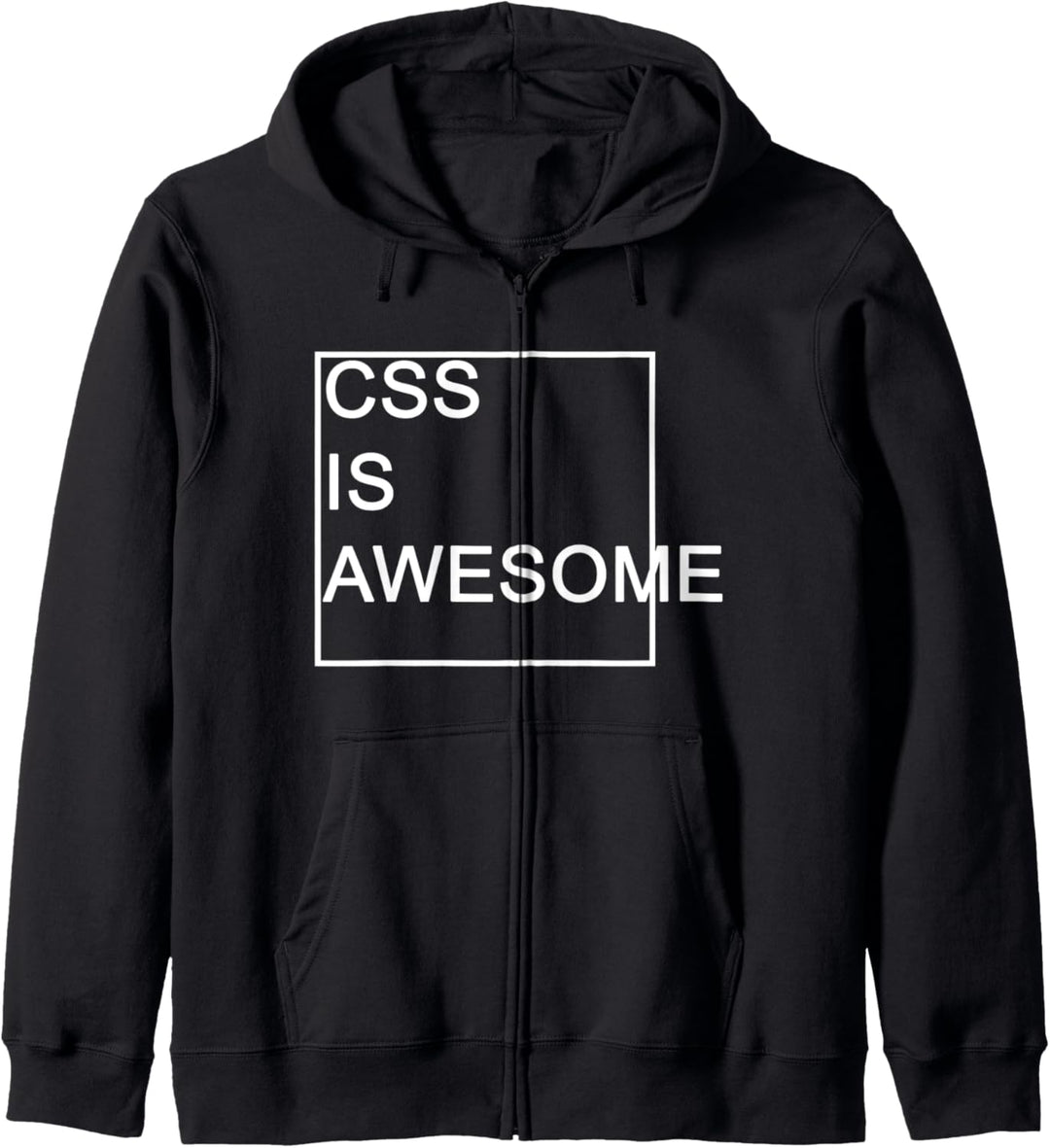 CSS Is Awesome Lustiges Programmierer Grafik Designer Kapuzenjacke