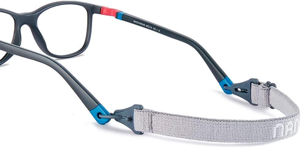 NANOVISTA Unisex Kinder Sonnenbrille 48 Gris Oscuro Mate/Rojo/Azul, 48 Gris Oscuro Mate/Rojo/Azul
