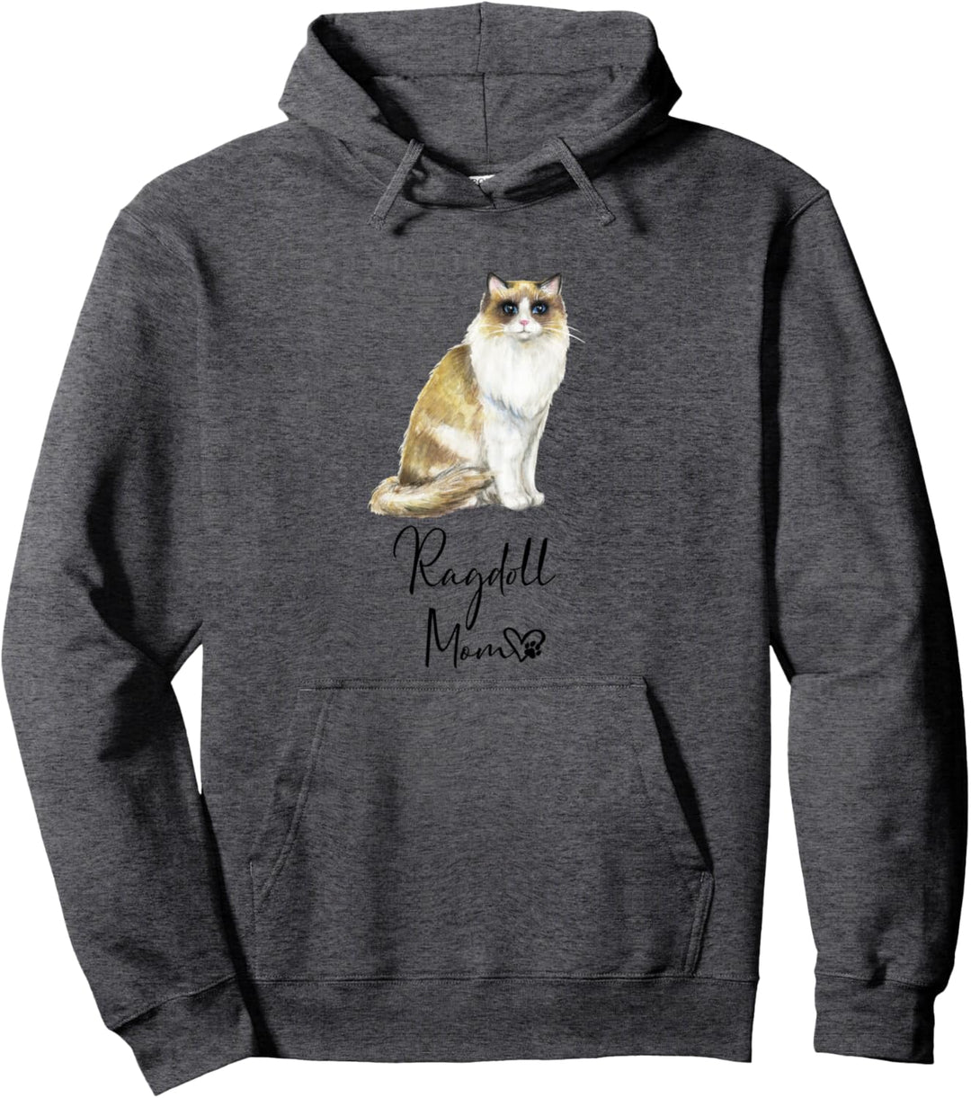 RAGDOLL MOM Mama Katze Katzenmama Frauchen Pullover Hoodie