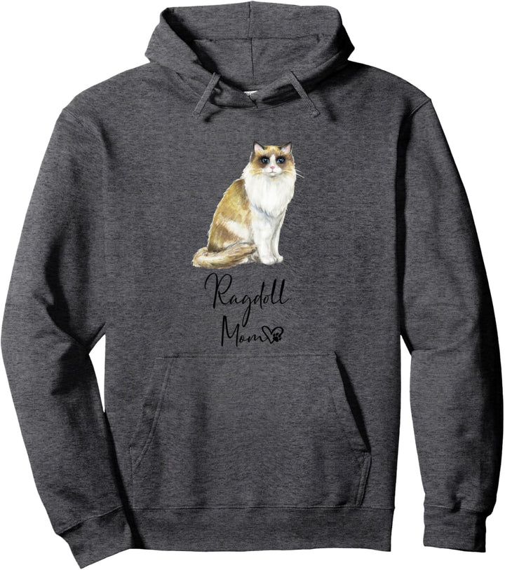 RAGDOLL MOM Mama Katze Katzenmama Frauchen Pullover Hoodie