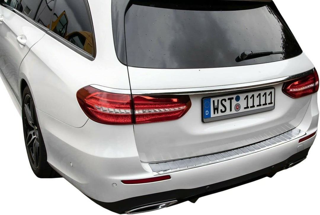 Ladekantenschutz Edelstahl CHROM kompatibel für MERCEDES E-KLASSE S213 T-MODELL | ab 2016 | premium