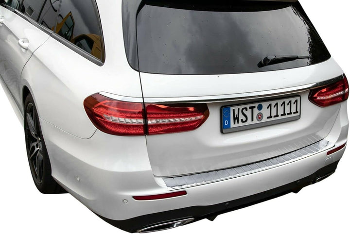 Ladekantenschutz Edelstahl CHROM kompatibel für MERCEDES E-KLASSE S213 T-MODELL | ab 2016 | premium