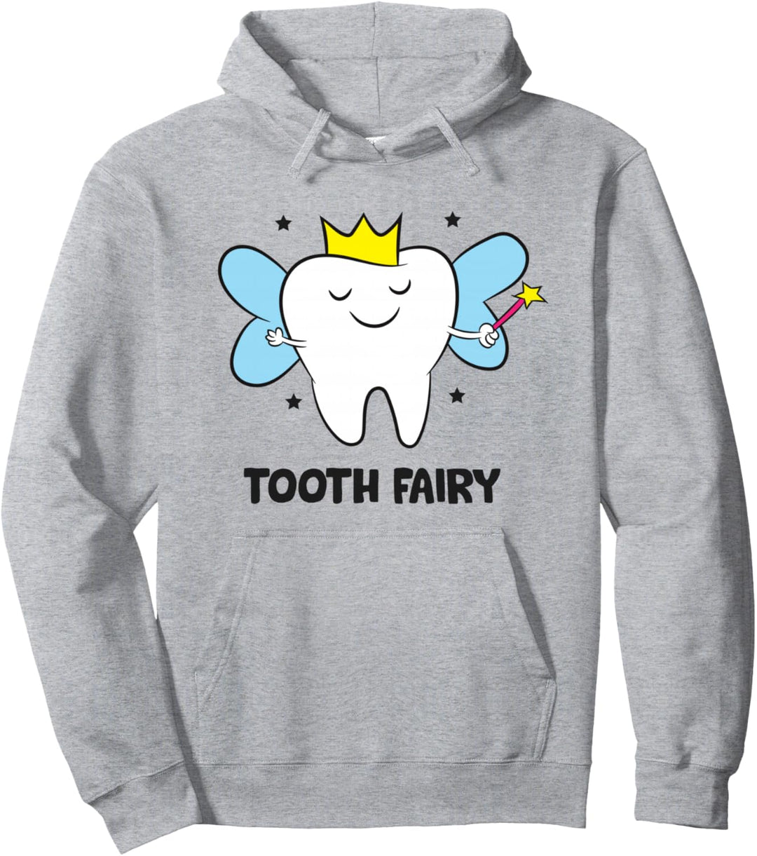 Zahnfee Krone Zahn Zahnärztin Pullover Hoodie