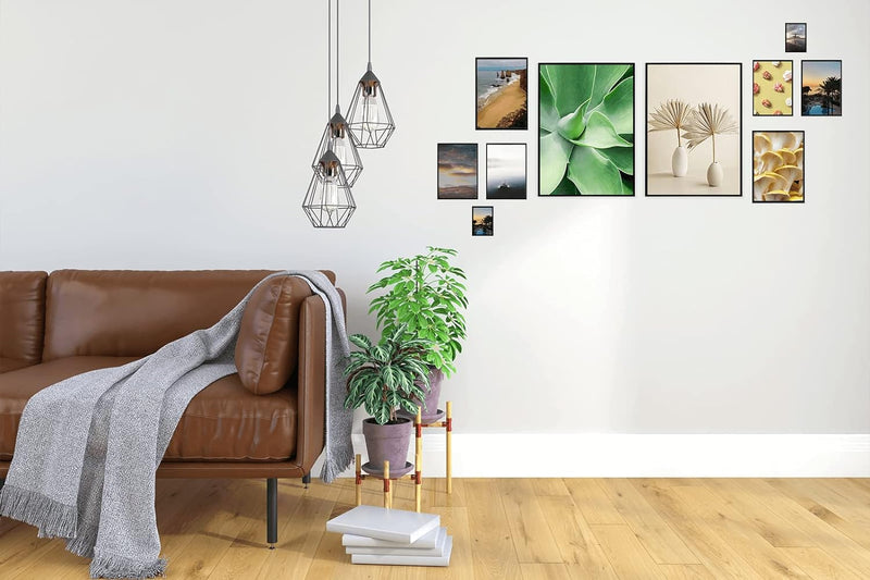 RAWWEST.BIS Alu Bilderrahmen – 70x100 cm Plakatrahmen, Alurahmen mit Plexiglas-Antireflex Rahmen aus