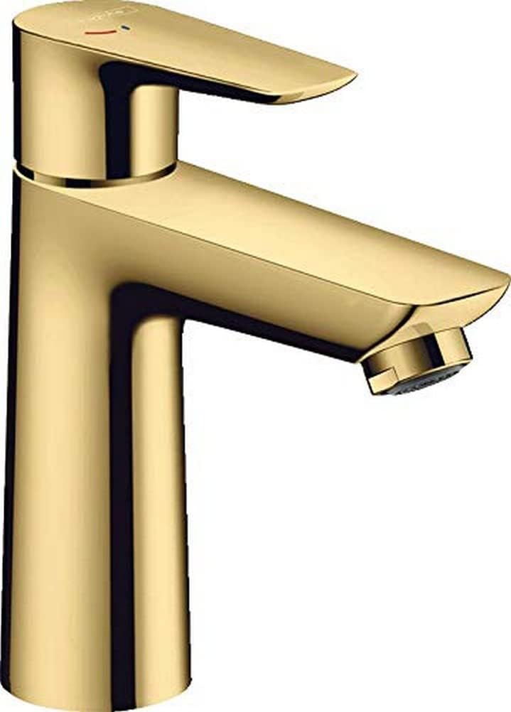 hansgrohe Wasserhahn Talis E CoolStart (Armatur mit Auslauf Höhe 110 mm), Einhebel-Waschtischmischer