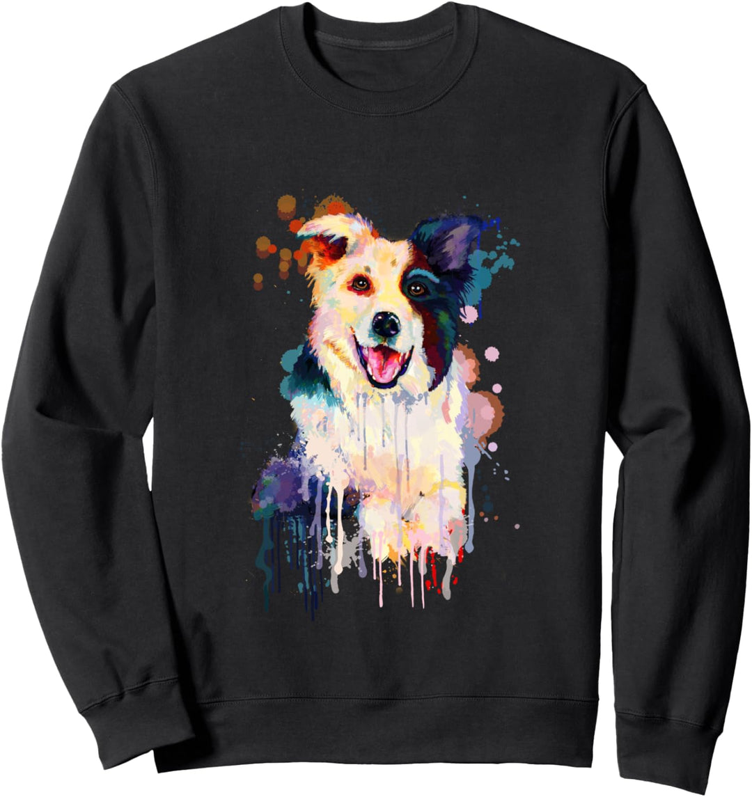 Border Collie Hunde Mama Sweatshirt