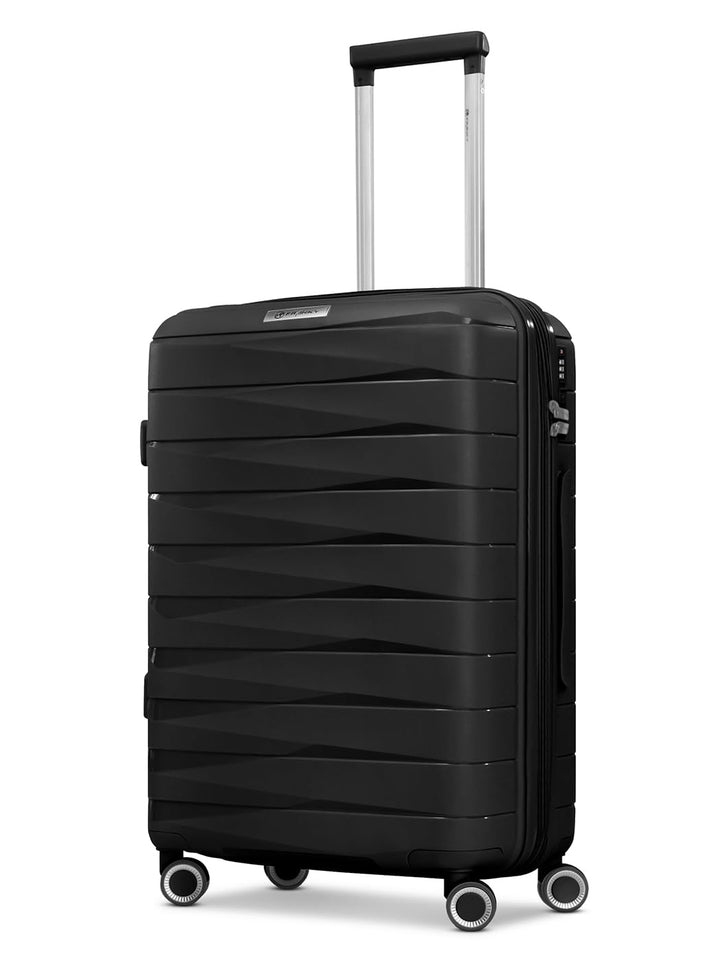 Franky Check-in Koffer für Damen und Herren | mittelgrosser Trolley 42 x 24 x 65 cm aus hochwertigem