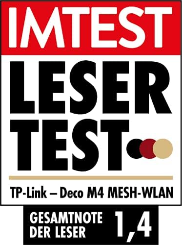 TP-Link Deco X50 Mesh WLAN Set 3 Pack & Deco M4 Mesh WLAN Set 3er Pack, AC1200 Dual Band Router & Re