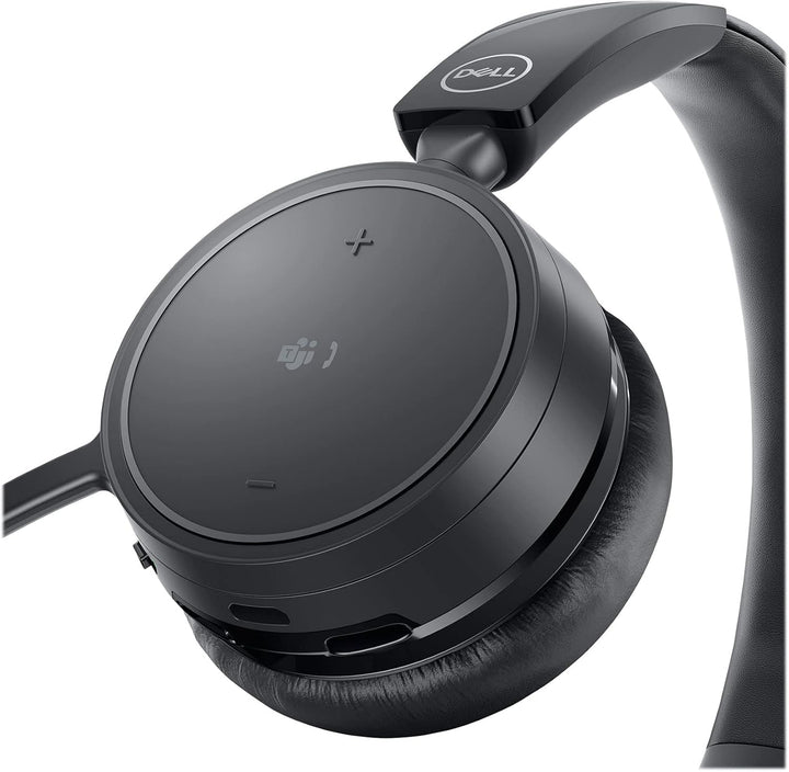 Dell Pro Wireless-Headset WL5022 On-Ear (kabellos, Bluetooth, USB), Schwarz Bügel, Bügel