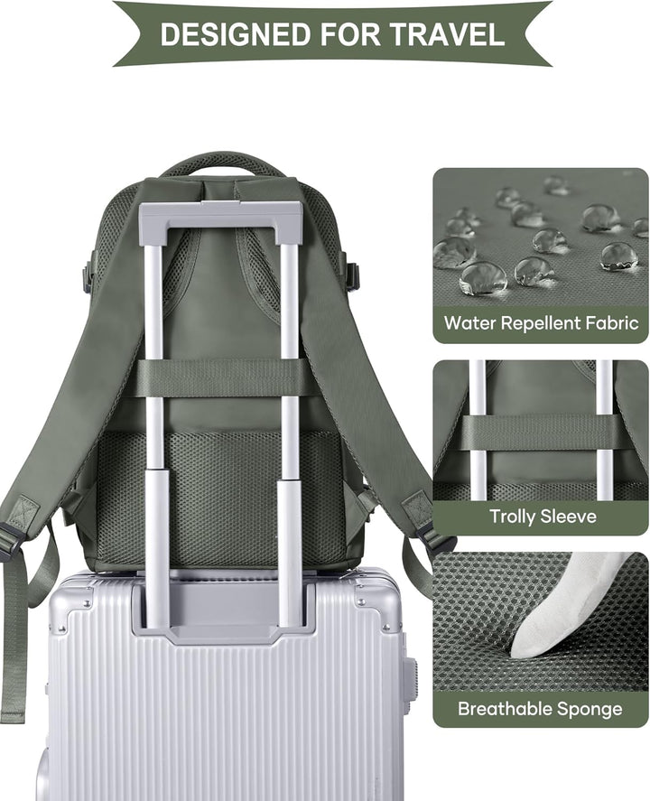 SZLX Grosser Reiserucksack Damen,Ryanair Handgepäck 40x20x25 Rucksack Easyjet Cabin Bag Rucksack Was