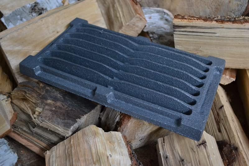 SEZAM 26,5 x 15,5 cm Gussrost Ofenrost Ascherost Kaminrost passend Kaminofen Tafelrost Rost Ofengitt