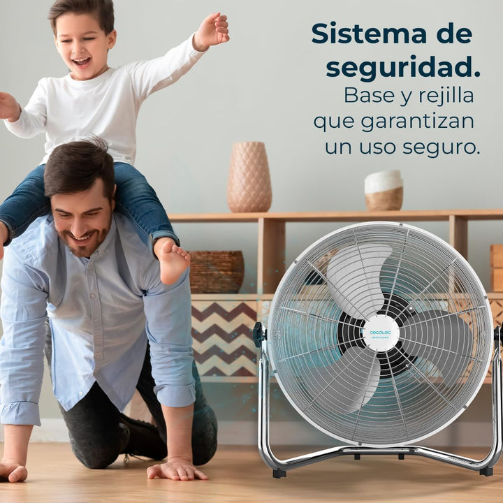 Cecotec Industrie-Ventilator EnergySilence 5000 Pro, 120 W, 3 Metallklingen 20" (51 cm), Kupfermotor