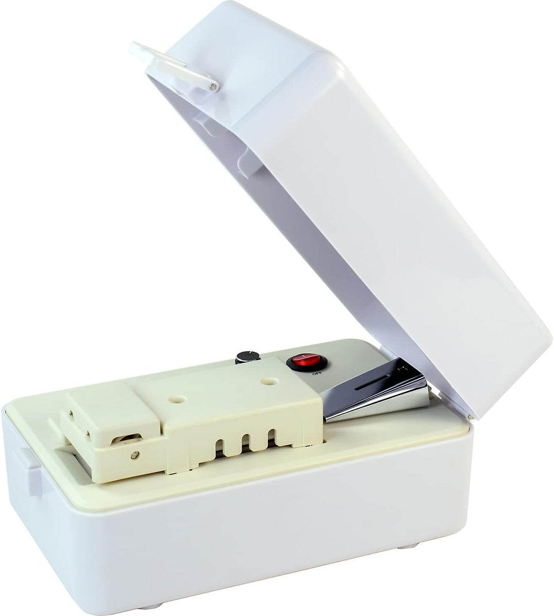 Simplicity 3881925EUK Schrägbandformer, Kunststoff, weiss, Einheitsgrösse Tape Maker Werkzeug, Tape