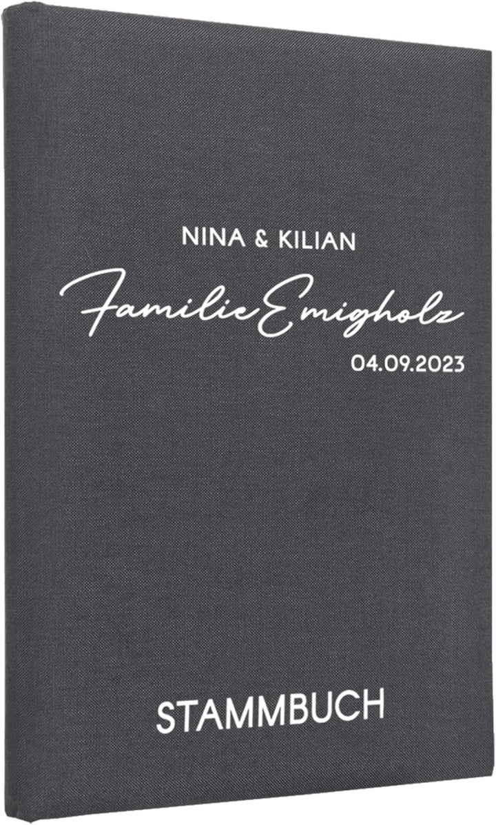 Hochzeitideal Stammbuch der Familie &