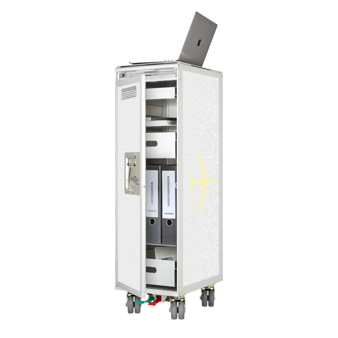 Airline Trolley Aviation, Büroschrank, Getränkewagen Flugzeug, Aktenschrank Metall, Küchenwagen mit