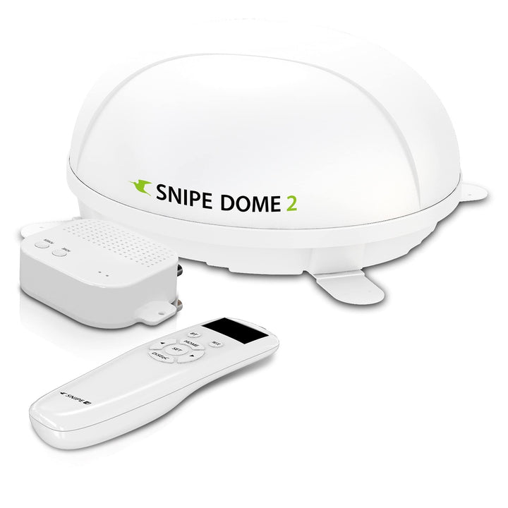 Selfsat Snipe Dome 2 - Single - Mit BT Fernbedienung und iOS/Android Steuerung, Single