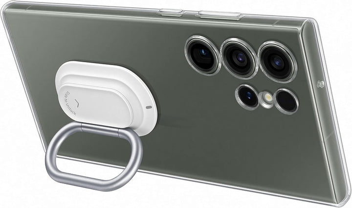 Samsung Clear Gadget Smartphone Case EF-XS918 für Galaxy S23 Ultra, Handy-Hülle, Standfuss, Durchsic