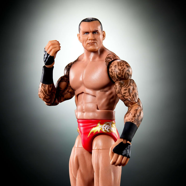 Mattel WWE Elite Collection Top Picks, Set mit Actionfigur und Zubehörteilen, ca. 15 cm grosse Samme