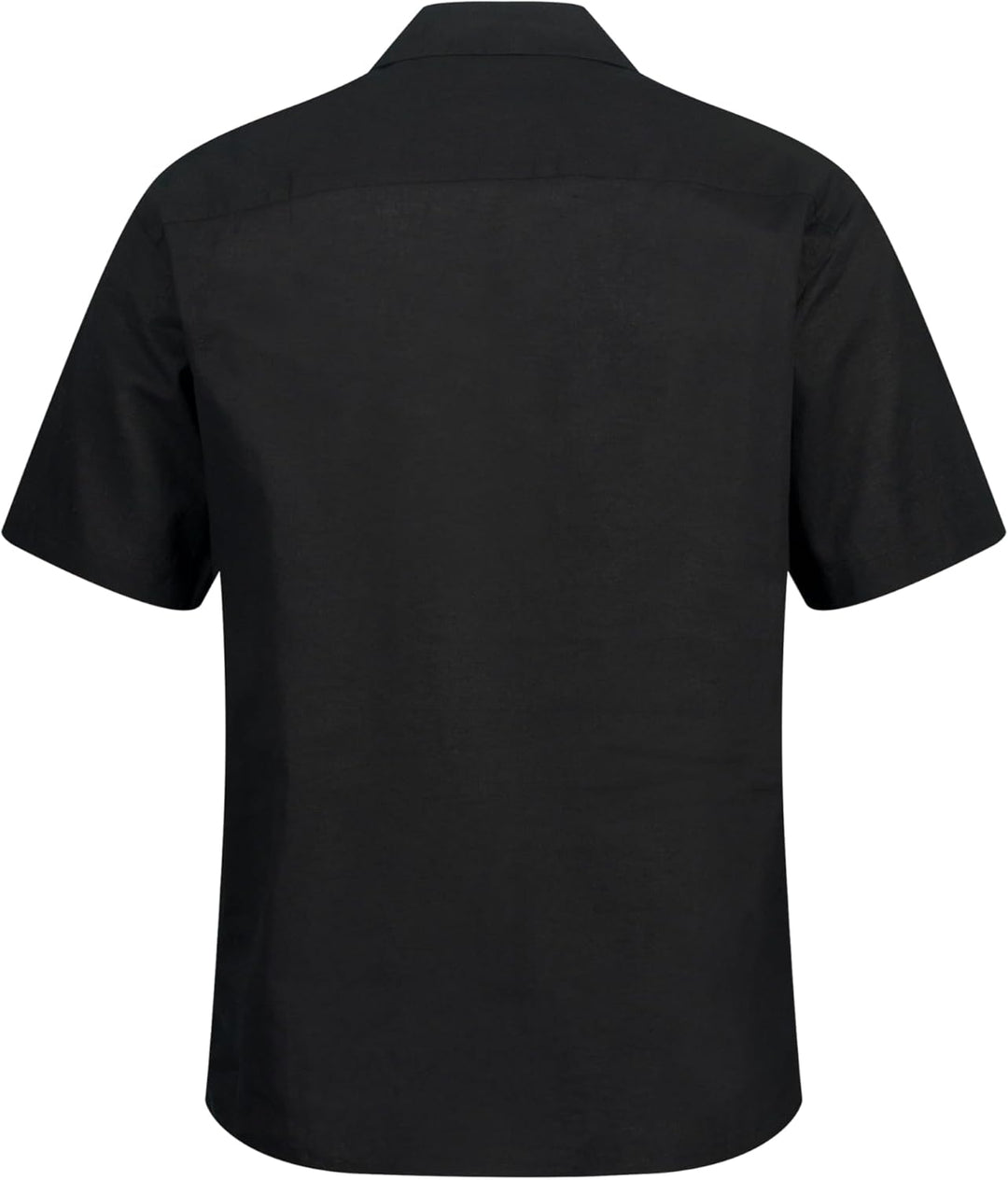 JP 1880 Herren grosse Grössen Übergrössen Menswear L-8XL Hemd, Halbarm, Leinenmix, Kubakragen, Moder