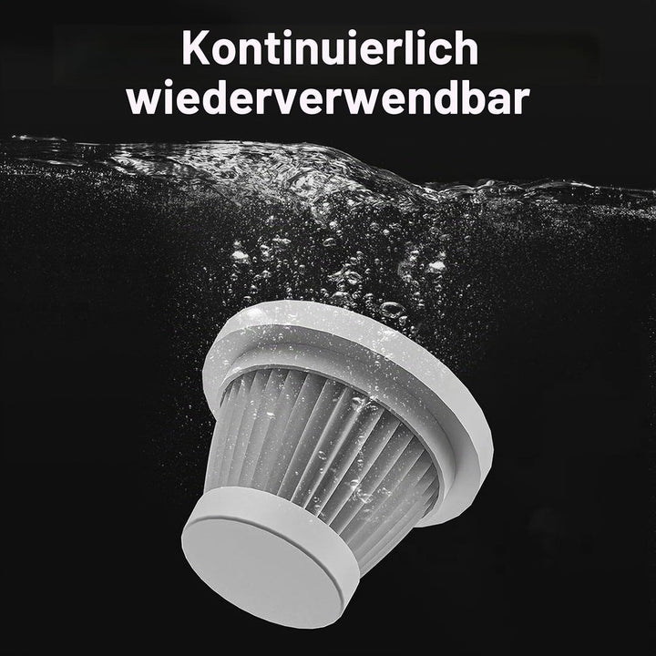 GOMETY Mini Handstaubsauger, Komfortabel Wiederaufladbarer Handstaubsauger, Handstaubsauger Akku Han
