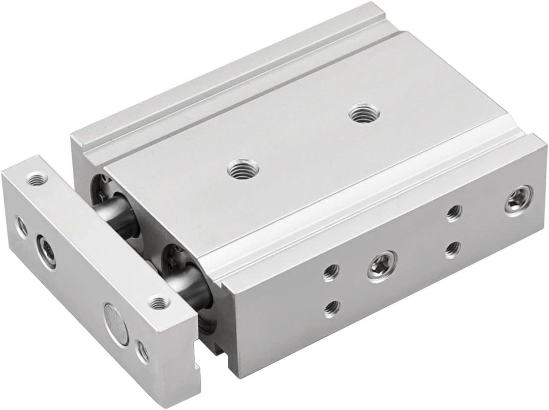 Heschen Doppelter Aluminium-Luftzylinder, CXSM 25-30, Führungsstangen-Platte, Doppelstabgeführt, Pne