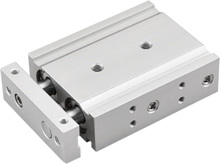 Heschen Doppelter Aluminium-Luftzylinder, CXSM 25-30, Führungsstangen-Platte, Doppelstabgeführt, Pne