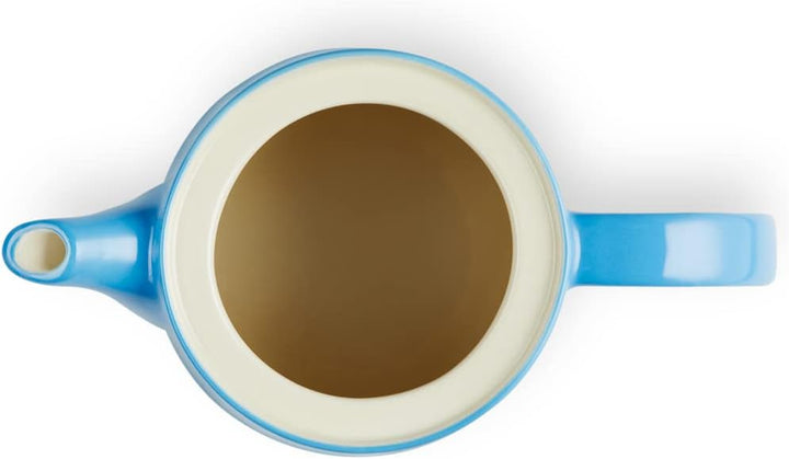 Le Creuset Hohe Kanne aus Steinzeug 1,3 Liter, Steinzeug, Azure, 80703132200003, Azure
