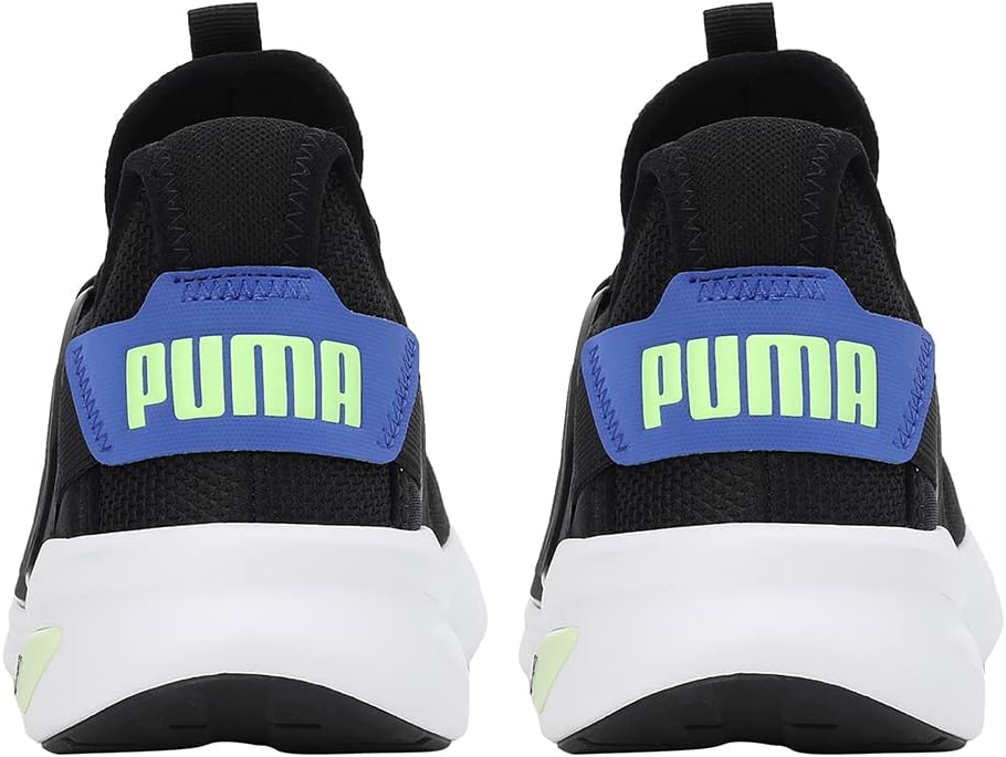 PUMA Unisex Softride Enzo Evo Better Remix Laufschuhe 45 EU Schwarz Weiss, 45 EU Schwarz Weiss
