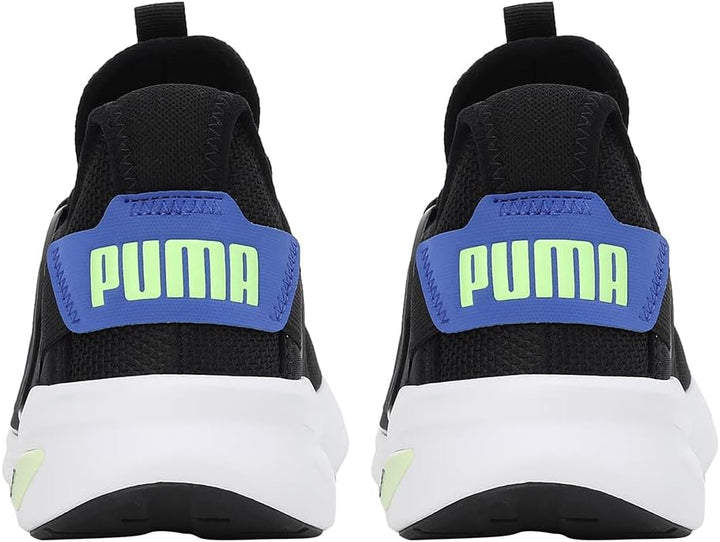 PUMA Unisex Softride Enzo Evo Better Remix Laufschuhe 45 EU Schwarz Weiss, 45 EU Schwarz Weiss