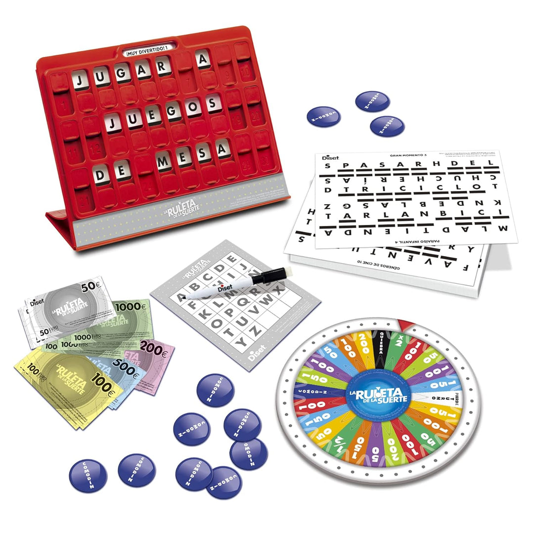 JUEGO LA RULETA DE LA SUERTE