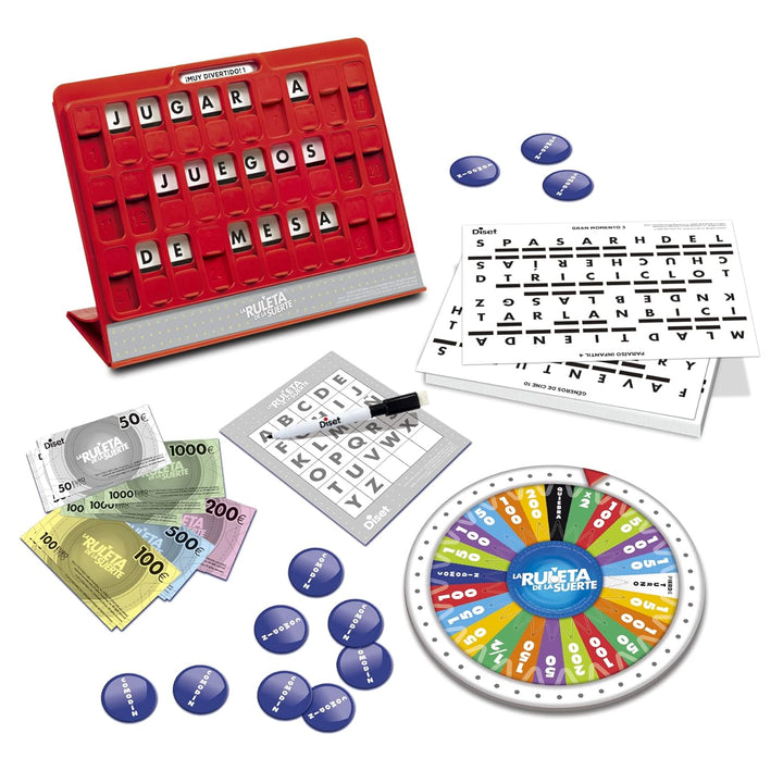 JUEGO LA RULETA DE LA SUERTE