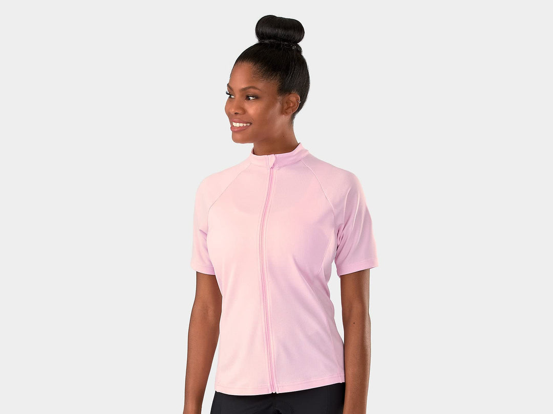 Bontrager Trek Solstice Damen Fahrrad Trikot kurz rosa 2024 36-38, 36-38