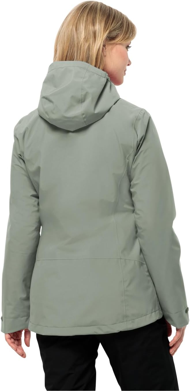 Jack Wolfskin Damen Moonrise 3in1 Jkt W Jacket XS mint leaf, XS mint leaf