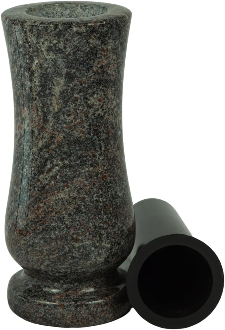 designgrab Taille-medium Grabvase aus Granit Himalaya