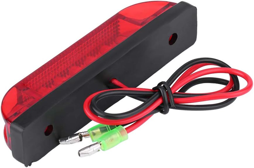 KIMISS 4Pcs Navigation RED & GREEN wasserdichte Signal-Birne beleuchtet Streifen-Lichtstrahl für Mar