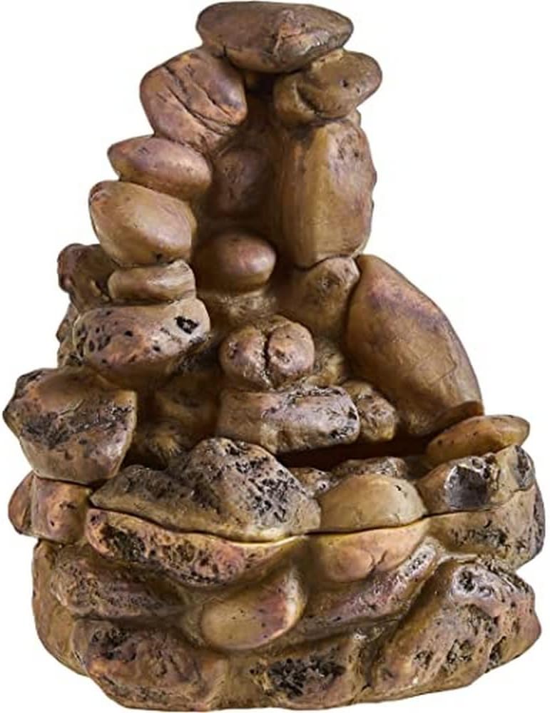 Exo Terra natürlicher Wasserfall, in Kieselsteinoptik inkl. Pumpe, Wasserquelle für Reptilien und Am