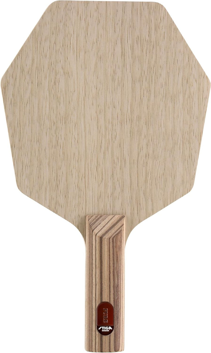 STIGA Tischtennisholz Pure - Professionelles Offensives Tischtennis Holz Blade – 7 Schichten reines