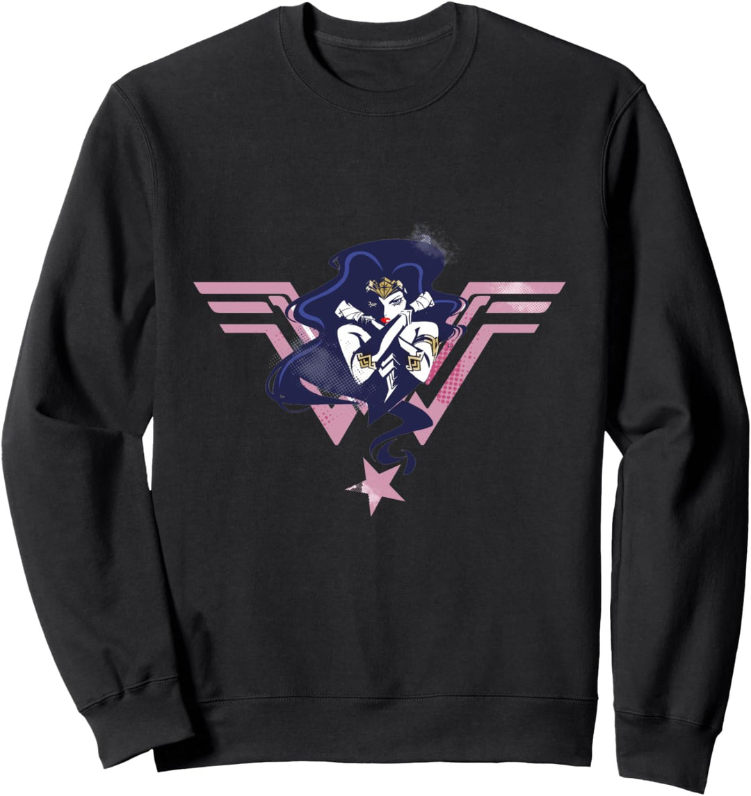 DC Justice League-Logo Wonder Woman für Kinder Sweatshirt